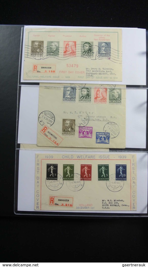 Niederlande: 1936-1960: Very Impressive Special Collection, Contains Alone 40 Pre-runners Incl. Many - Sonstige & Ohne Zuordnung