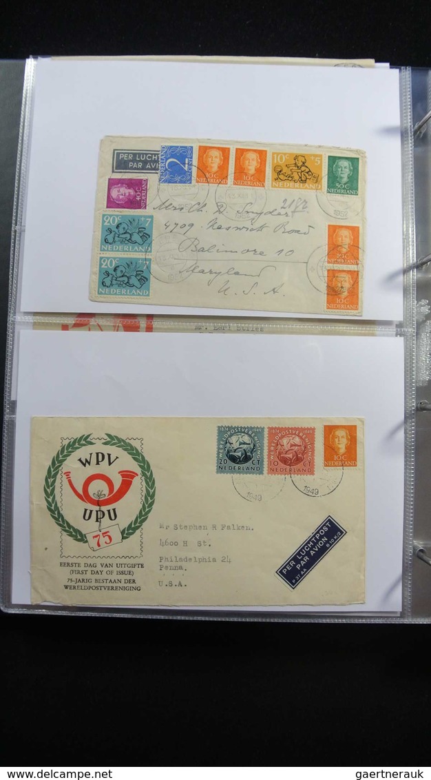 Niederlande: 1936-1960: Very impressive special collection, contains alone 40 pre-runners incl. many