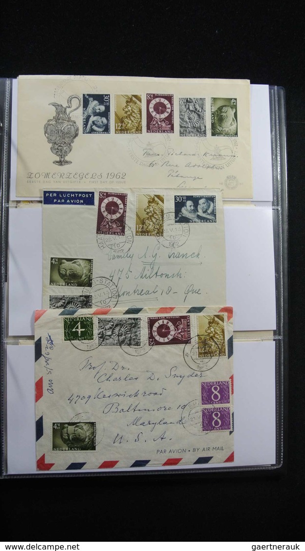 Niederlande: 1936-1960: Very impressive special collection, contains alone 40 pre-runners incl. many