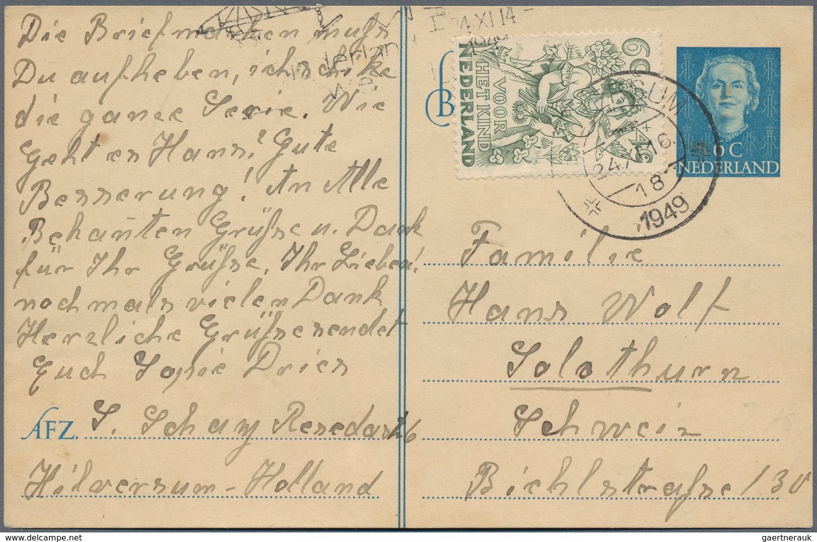 Niederlande - Ganzsachen: 1870/1970 (ca.), Lot Of Apprx. 110 Used/unused Stationeries, Incl. Better - Postal Stationery