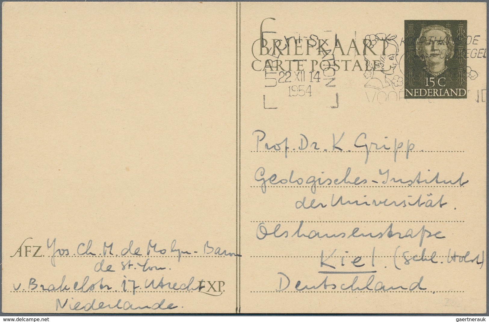 Niederlande - Ganzsachen: 1870/1970 (ca.), Lot Of Apprx. 110 Used/unused Stationeries, Incl. Better - Postal Stationery