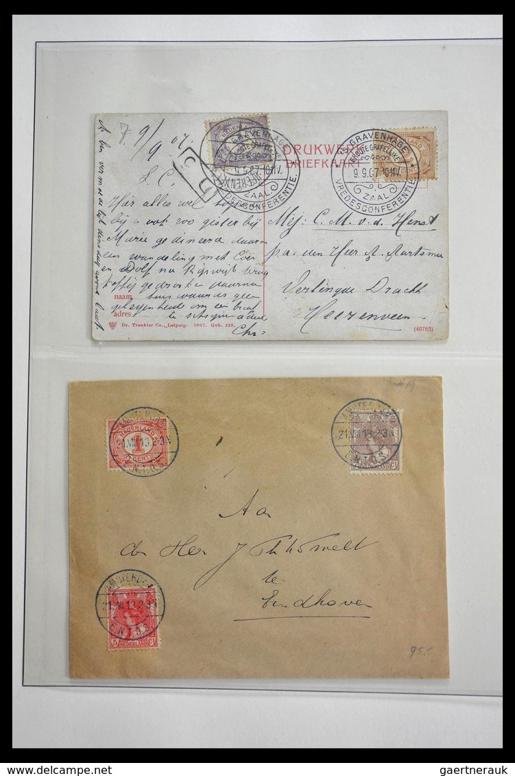 Niederlande - Stempel: 1906-1934: Nice Lot Commemorative Cancels Of The Netherlands 1906-1934 In 2 L - Poststempel