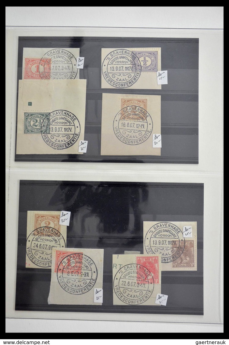 Niederlande - Stempel: 1906-1934: Nice lot commemorative cancels of the Netherlands 1906-1934 in 2 L