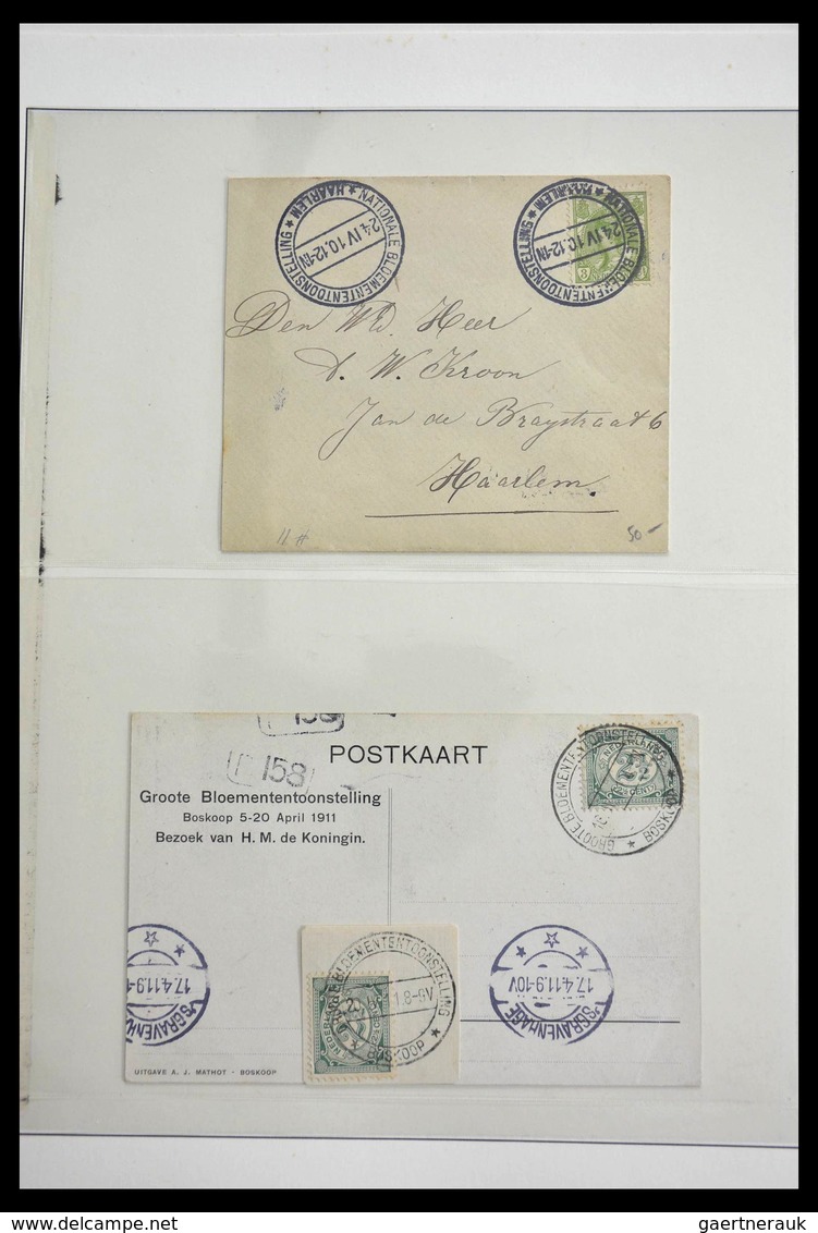 Niederlande - Stempel: 1906-1934: Nice lot commemorative cancels of the Netherlands 1906-1934 in 2 L