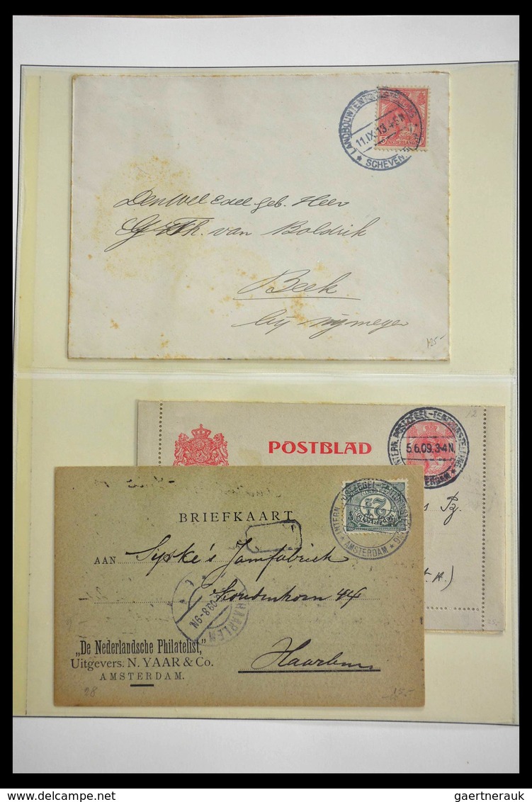 Niederlande - Stempel: 1906-1934: Nice lot commemorative cancels of the Netherlands 1906-1934 in 2 L