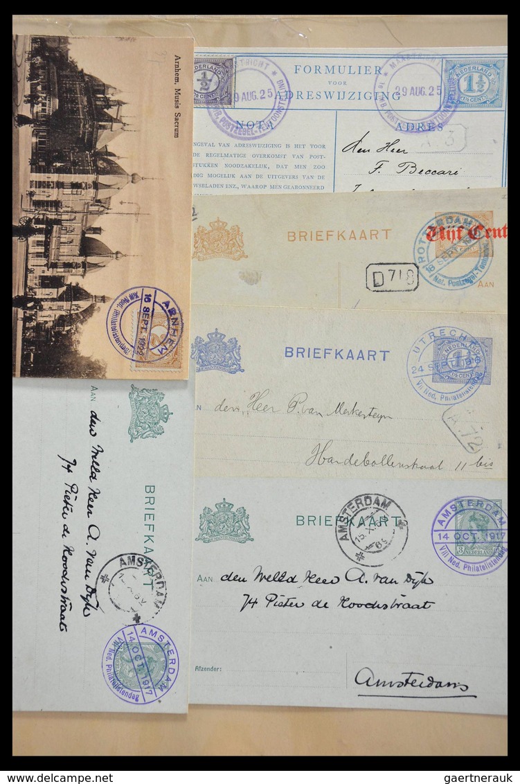 Niederlande - Stempel: 1906-1934: Nice lot commemorative cancels of the Netherlands 1906-1934 in 2 L