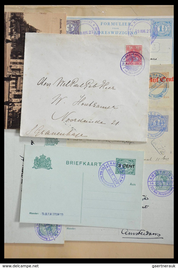 Niederlande - Stempel: 1906-1934: Nice lot commemorative cancels of the Netherlands 1906-1934 in 2 L