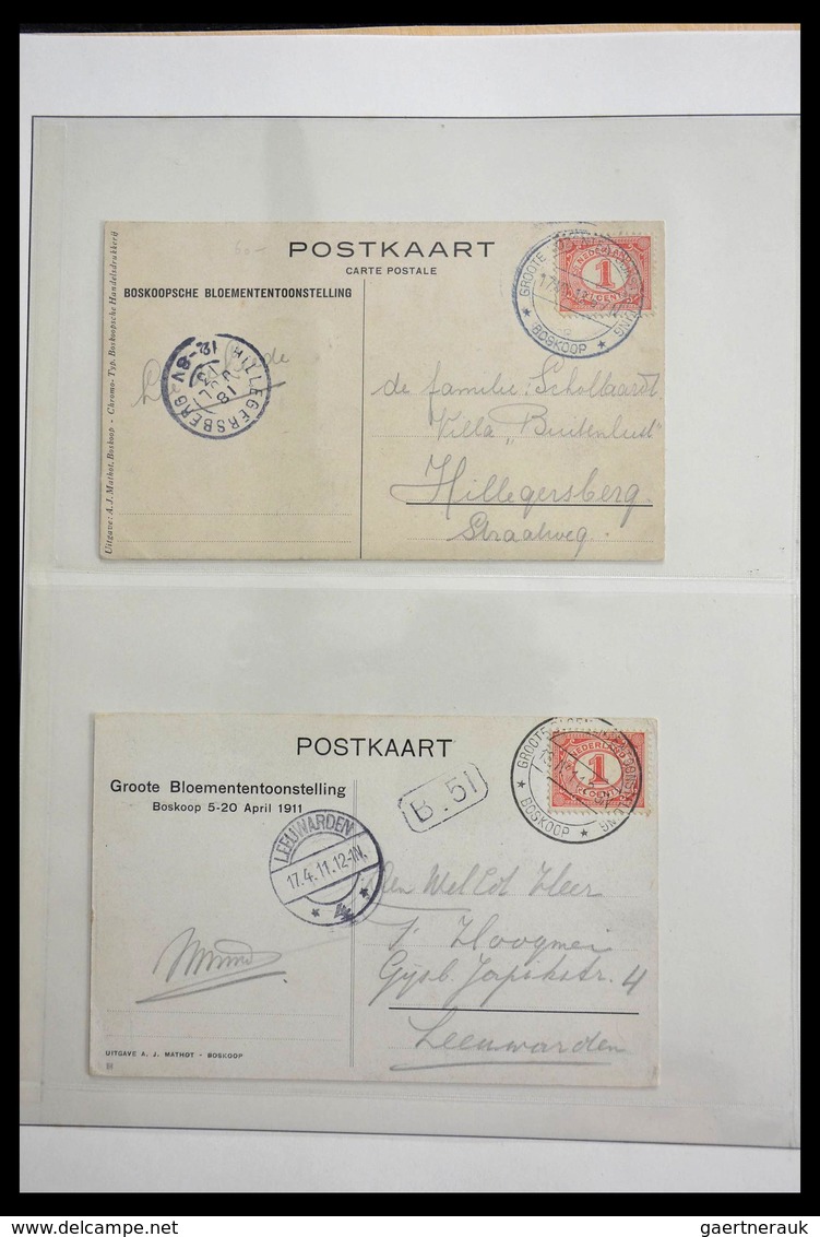 Niederlande - Stempel: 1906-1934: Nice lot commemorative cancels of the Netherlands 1906-1934 in 2 L