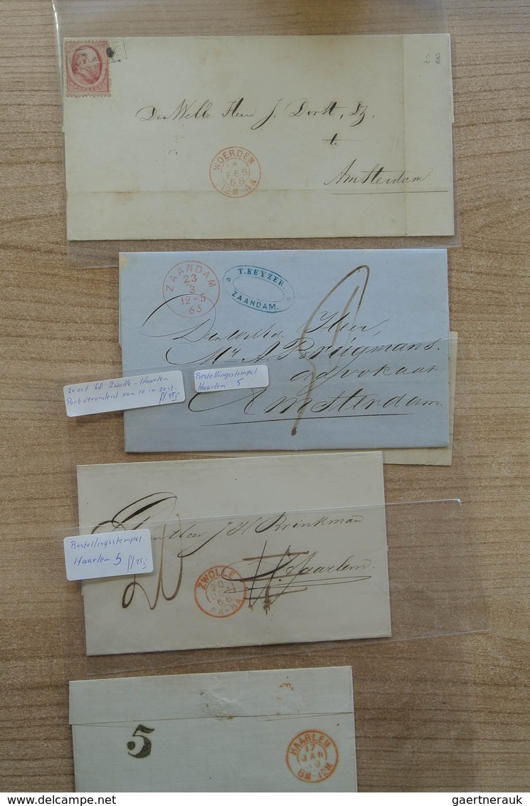 Niederlande - Stempel: Fantastic collection/lot of the so called bestellersstempels, cancels that we