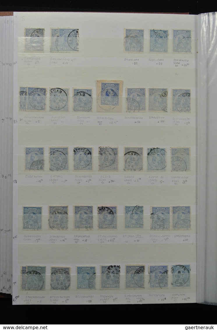 Niederlande - Stempel: Very nice collection of hundreds and hundreds of smallround cancellations inc