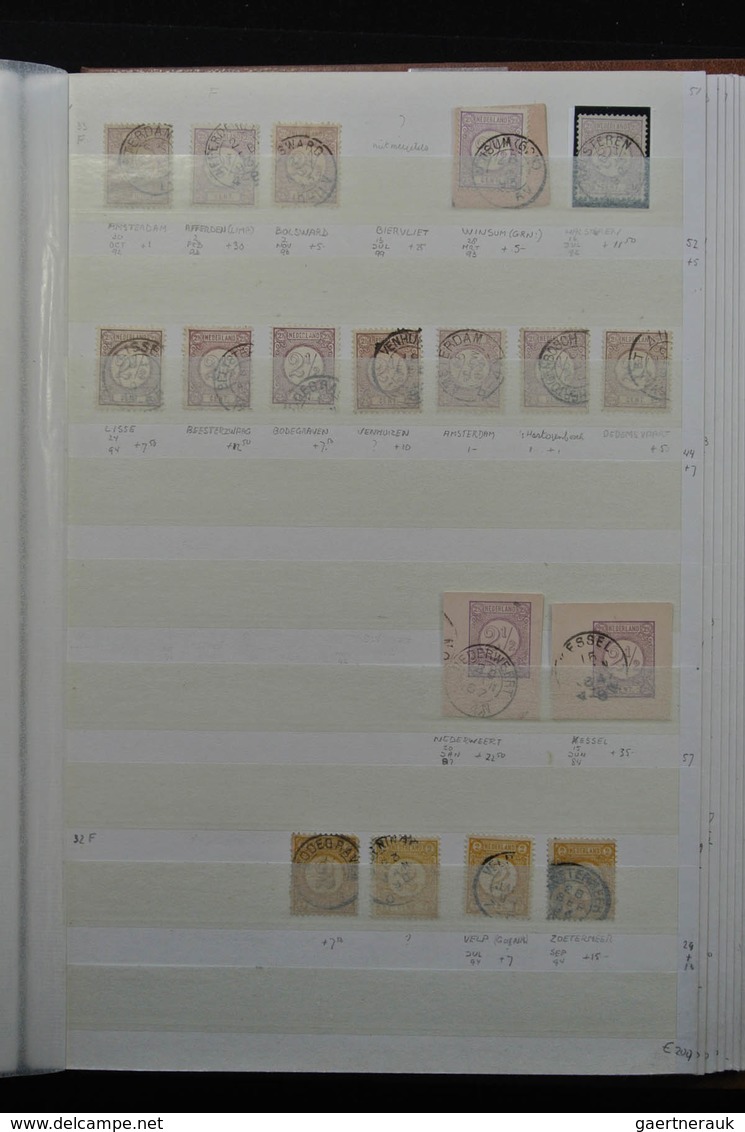 Niederlande - Stempel: Very nice collection of hundreds and hundreds of smallround cancellations inc