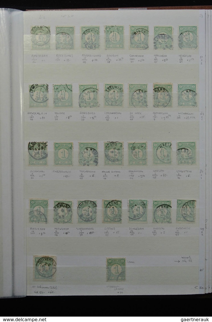 Niederlande - Stempel: Very nice collection of hundreds and hundreds of smallround cancellations inc