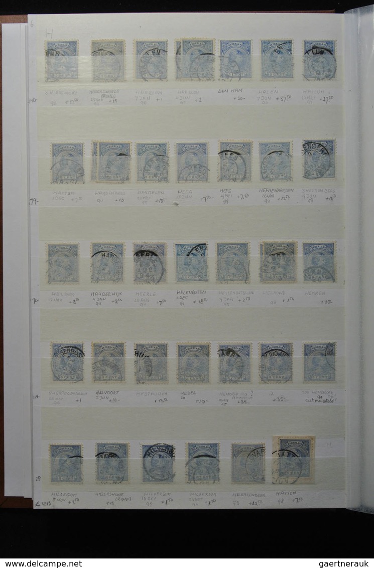 Niederlande - Stempel: Very nice collection of hundreds and hundreds of smallround cancellations inc