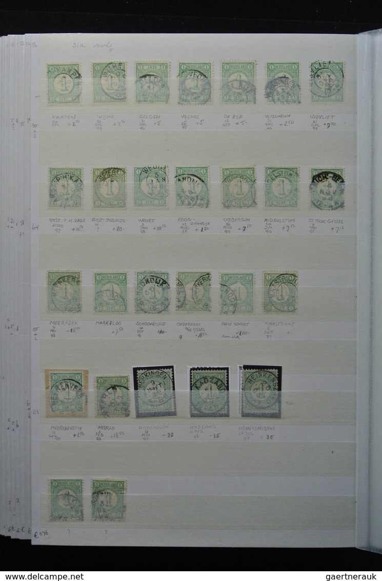 Niederlande - Stempel: Very nice collection of hundreds and hundreds of smallround cancellations inc