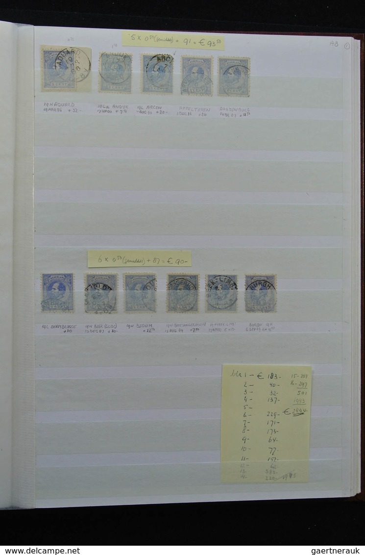 Niederlande - Stempel: Very nice collection of hundreds and hundreds of smallround cancellations inc