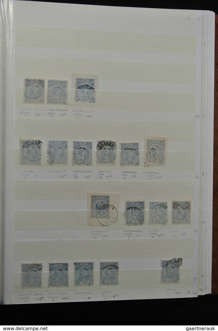 Niederlande - Stempel: Very nice collection of hundreds and hundreds of smallround cancellations inc