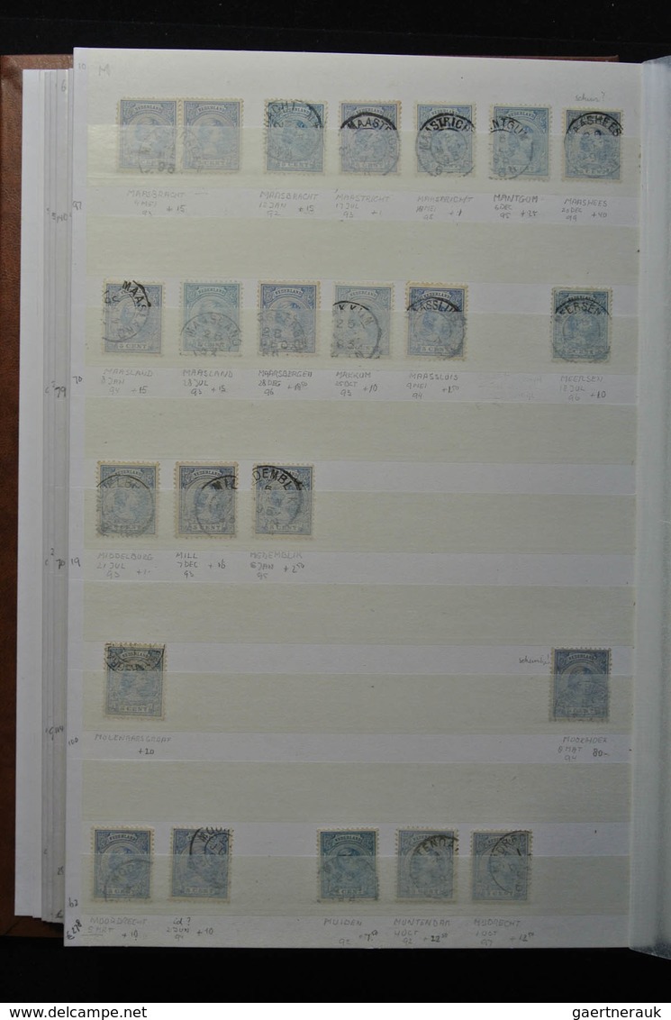 Niederlande - Stempel: Very nice collection of hundreds and hundreds of smallround cancellations inc