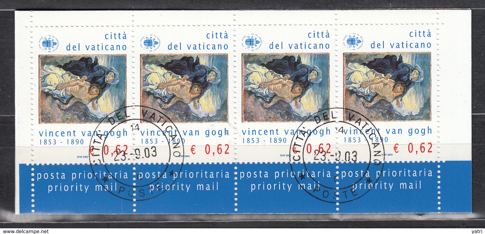 Vaticano (2003) - Vincent Van Gogh, Usati - Carnets