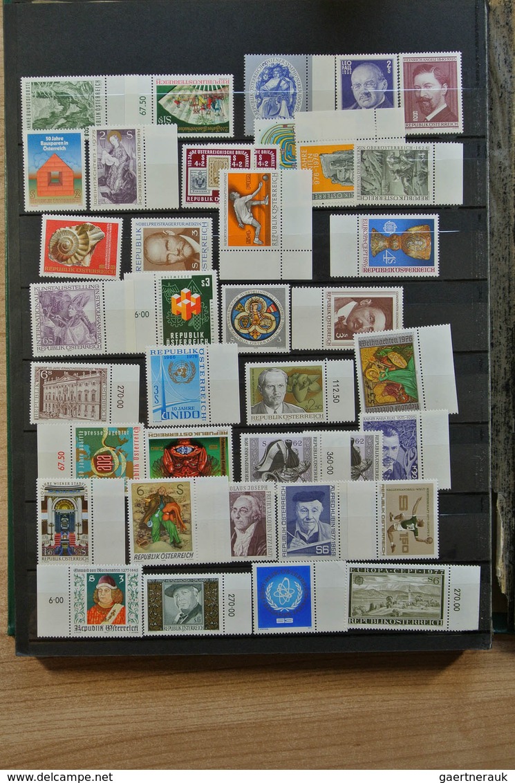 Österreich: 1860-1978. Nice collection/lot with duplication, most of the value is in the duplicated