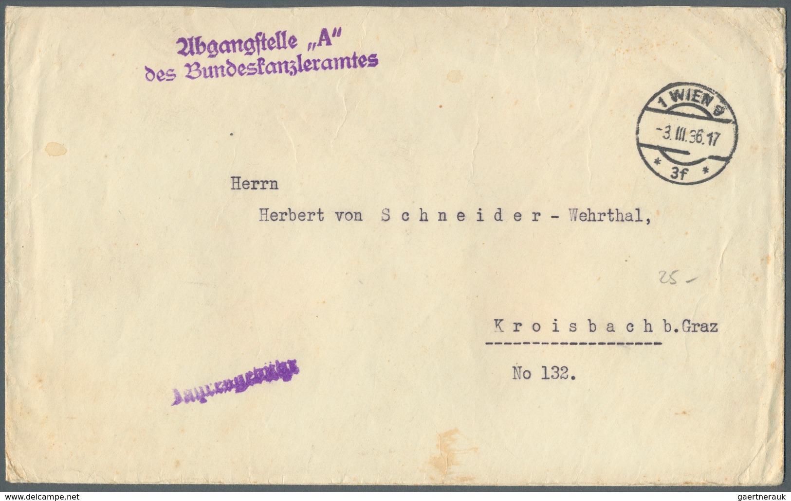 Österreich: 1925/1938 (ca.), inter. Bestand mit ca. 155 Briefen ab Schilling-Währung dabei viele bes