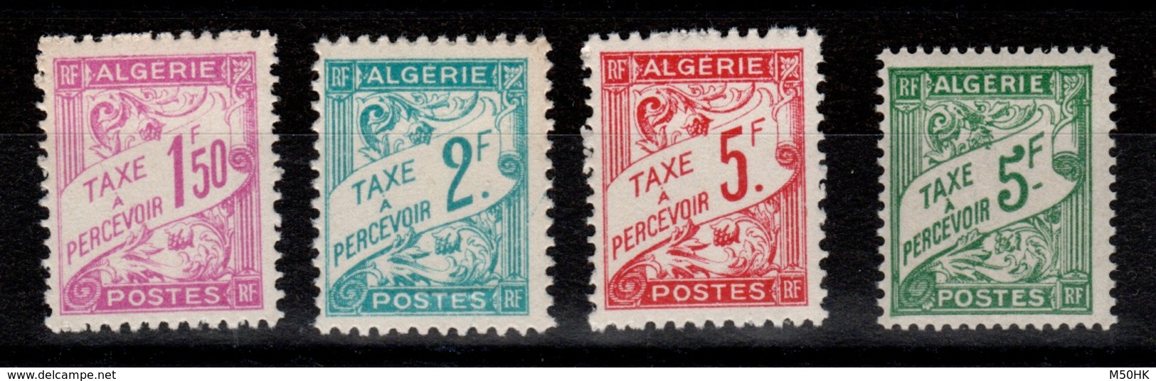 Algérie - Taxe YV 29 à 32 N** Complete Duval - Timbres-taxe