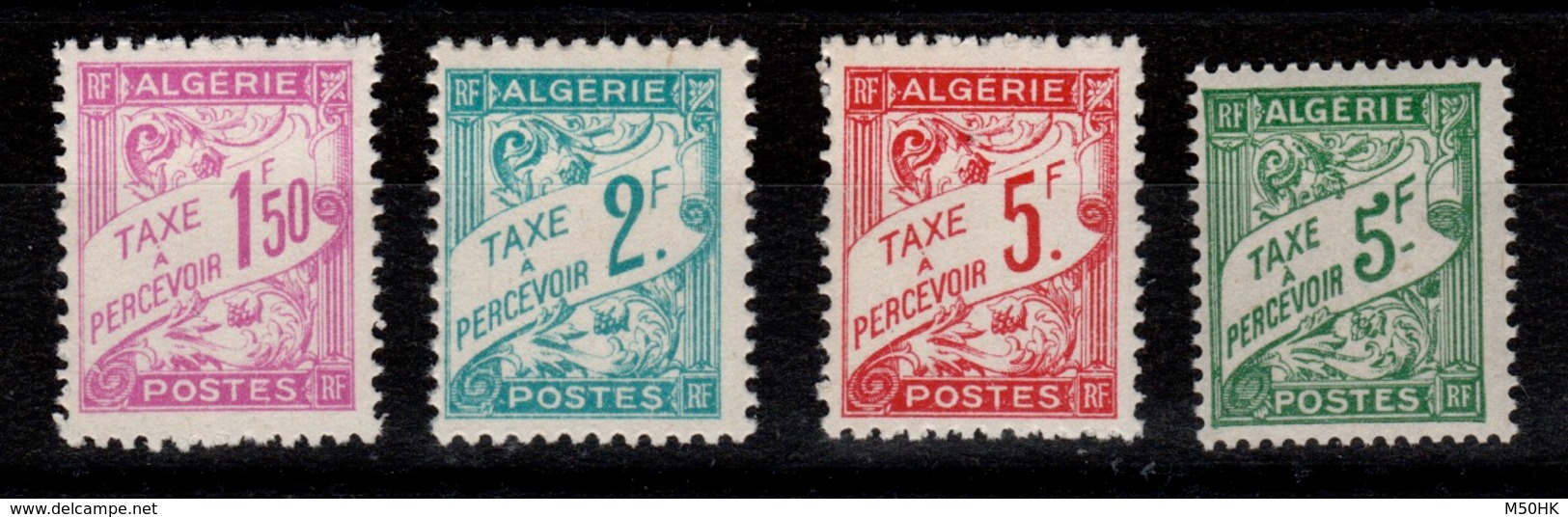 Algérie - Taxe YV 29 à 32 N** Complete Duval - Timbres-taxe