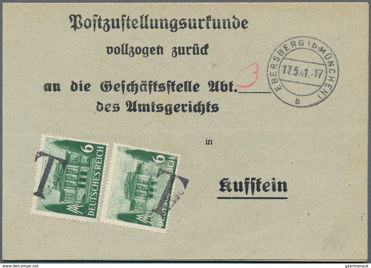 Österreich - Ostmark: 1938/1944, Partie Von Ca. 54 Belegen In Guter Vielfalt, Meist Bedarf, Auch Bah - Sonstige & Ohne Zuordnung