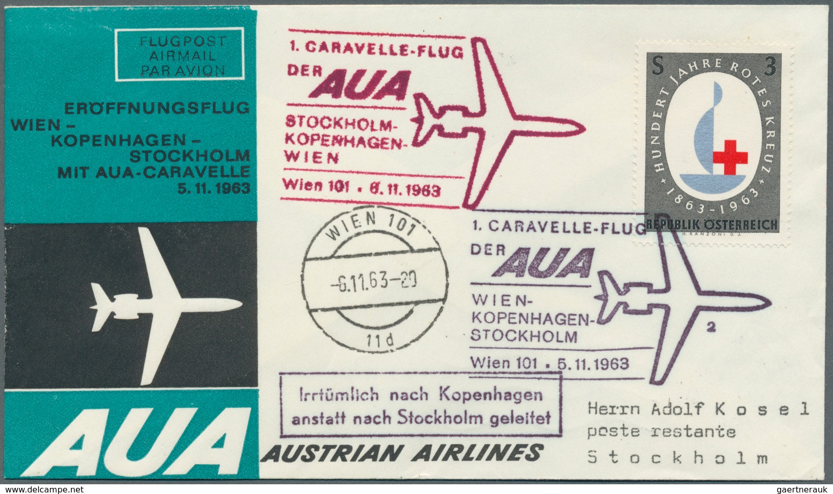 Österreich - Flugpost: 1958/1971, AUA - Austrian Airlines, Sehr Gehaltvolle überkomplette Sammlung M - Sonstige & Ohne Zuordnung