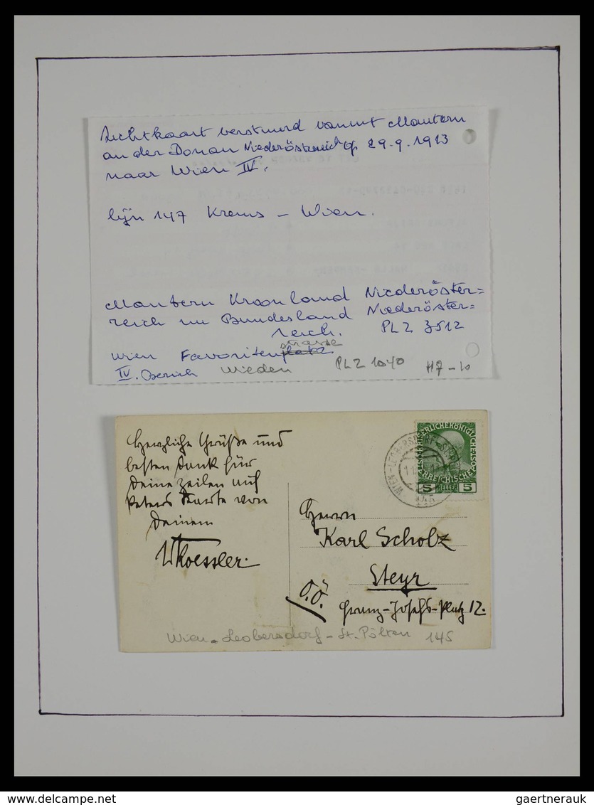 Österreich - Stempel: Beautiful collection railroadpost and station cancels of Austria in 17 (!) alb