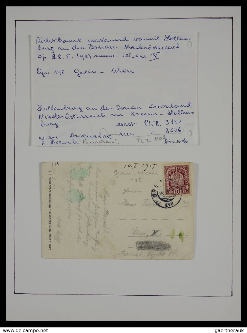 Österreich - Stempel: Beautiful collection railroadpost and station cancels of Austria in 17 (!) alb