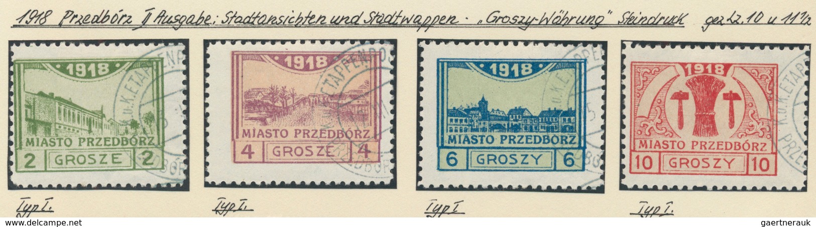 Polen: 1729/1950 (ca.), comprehensive holding of stamps and covers from pre-philately, with plenty o