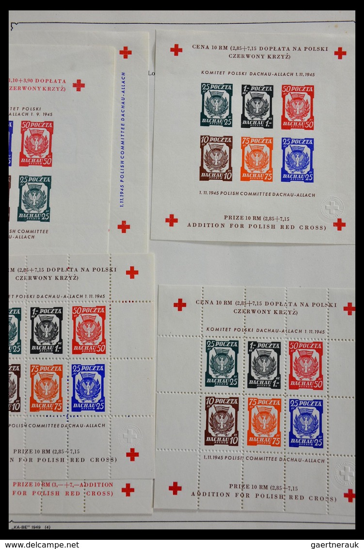 Polen: 1860-1963: Really marvelous, MNH, mint hinged and used collection Poland 1860-1963 in Kabe al