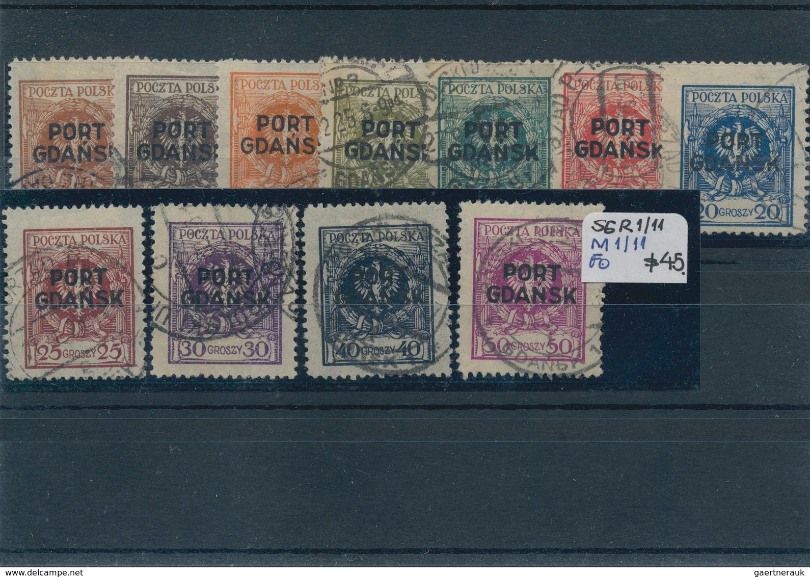 Polen: 1918/1960 (ca.), mint and used holding neatly sorted on stockcards, showing a nice section pr