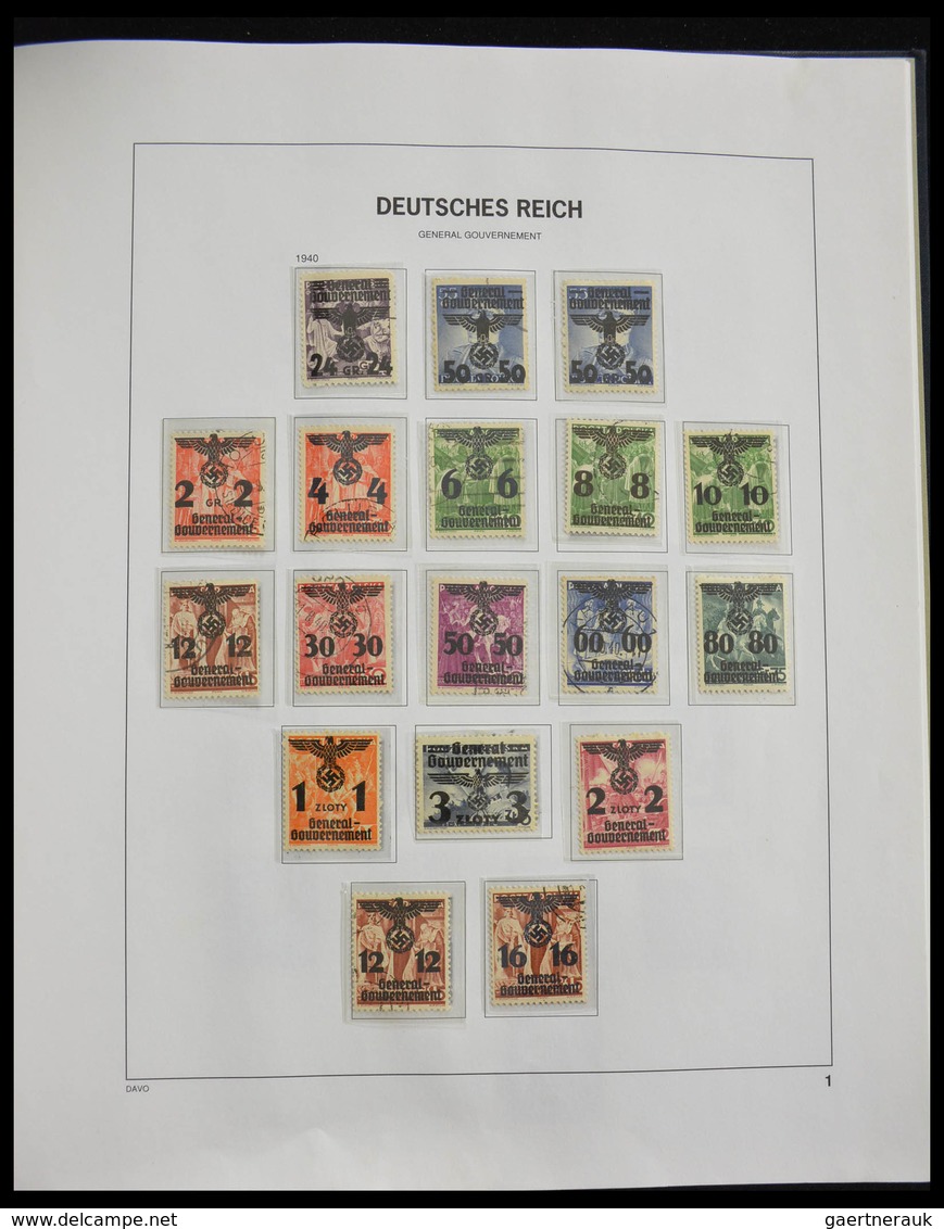 Polen: 1918-1994: Well filled, MNH, mint hinged and used collection Poland 1918-1994 in 3 Davo album