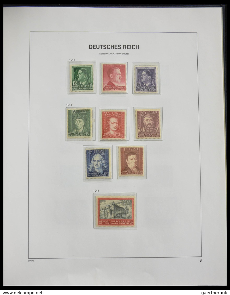 Polen: 1918-1994: Well filled, MNH, mint hinged and used collection Poland 1918-1994 in 3 Davo album