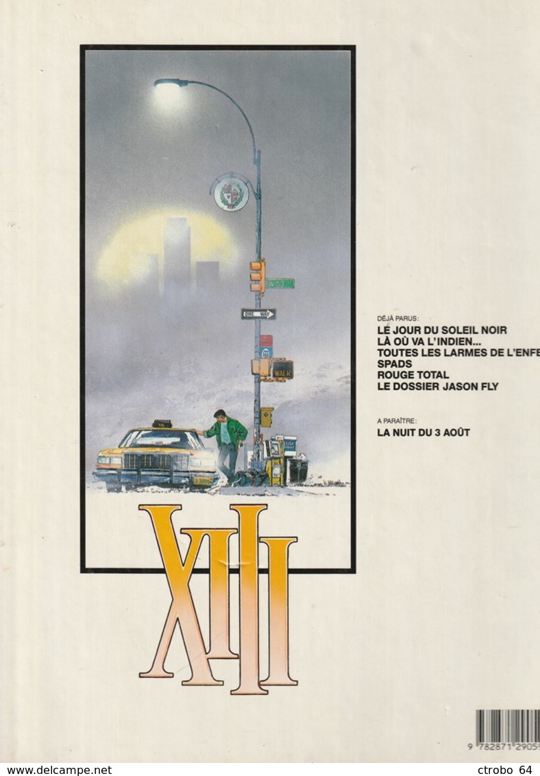 XIII - Le Dossier Jason Fly - 1990 - XIII
