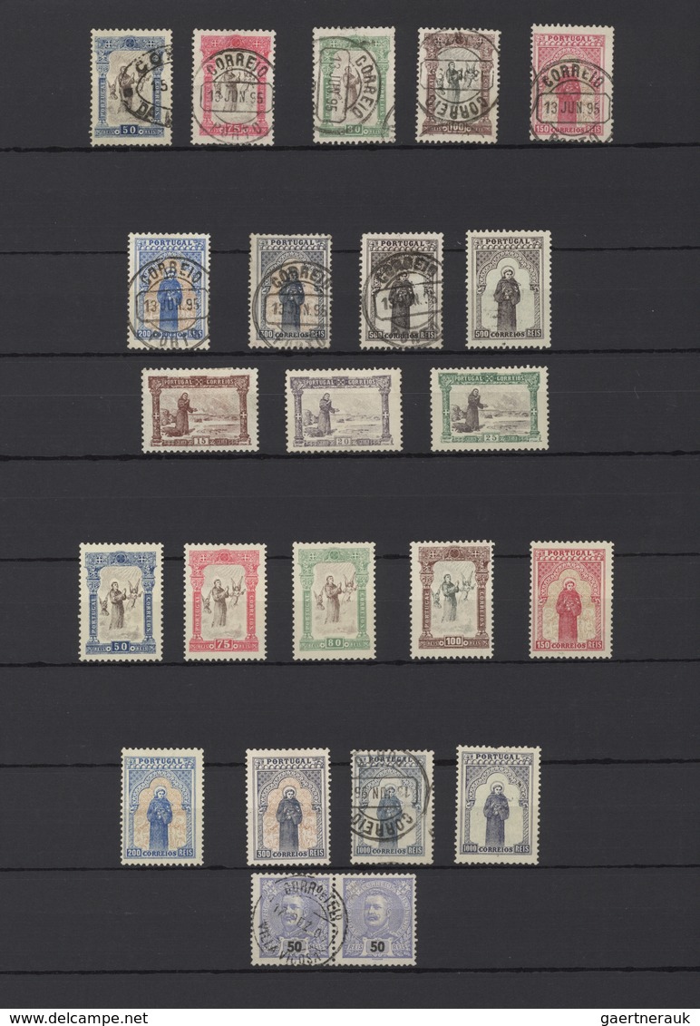 Portugal: 1880/1974, Comprehensive Mint And Used Collection On Stockpages In A Thick Binder, Well Co - Sonstige & Ohne Zuordnung