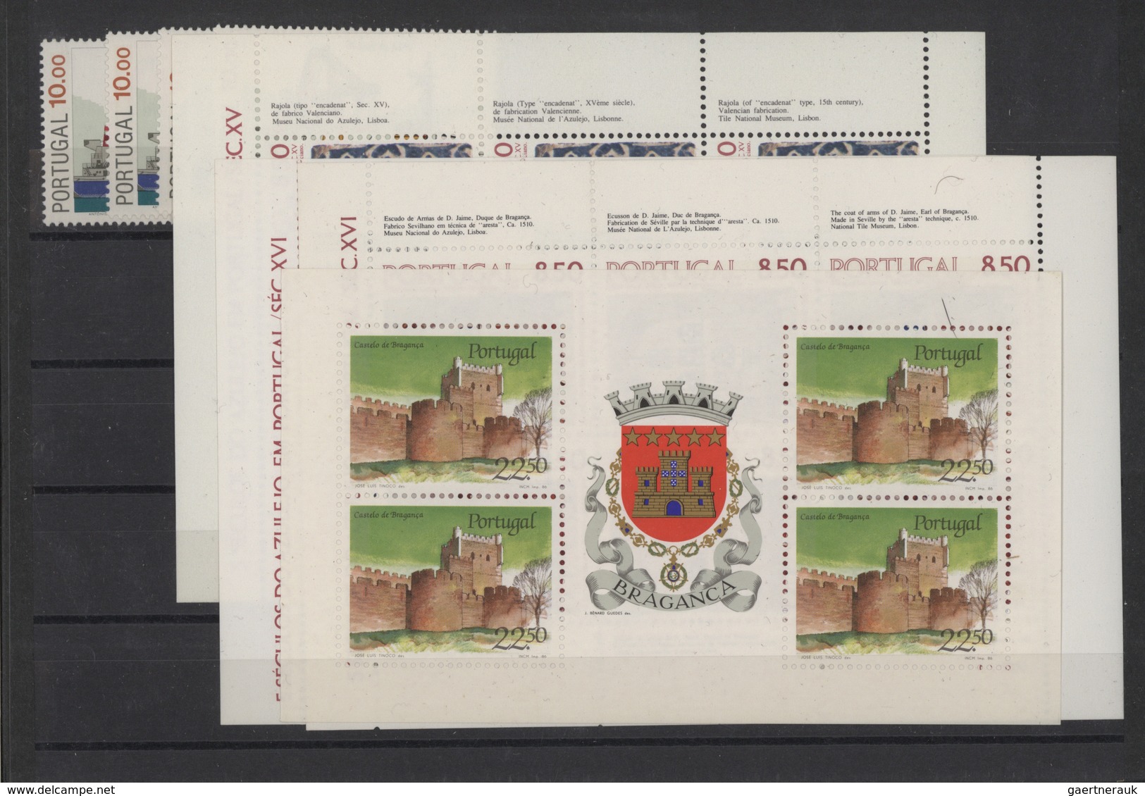 Portugal: 1928/1980 (ca.), duplicates on stockcards with many complete sets incl. better issues, pho