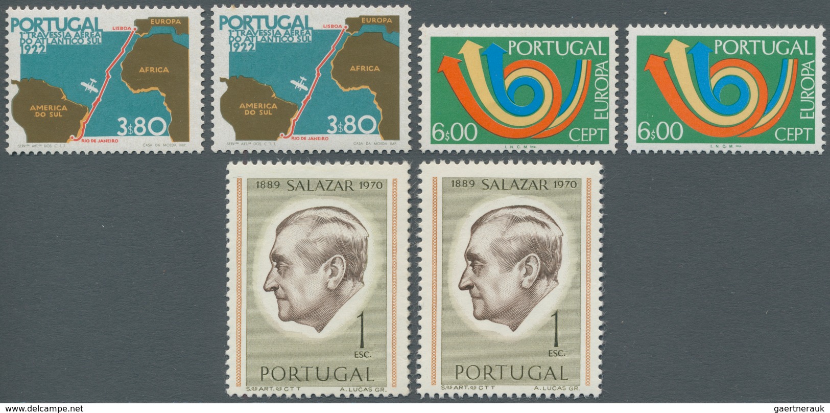 Portugal: 1928/1980 (ca.), duplicates on stockcards with many complete sets incl. better issues, pho