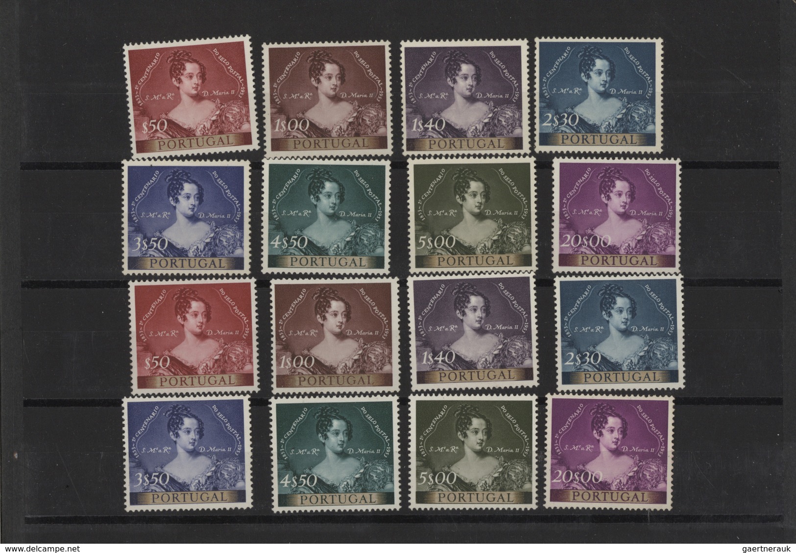 Portugal: 1928/1980 (ca.), duplicates on stockcards with many complete sets incl. better issues, pho