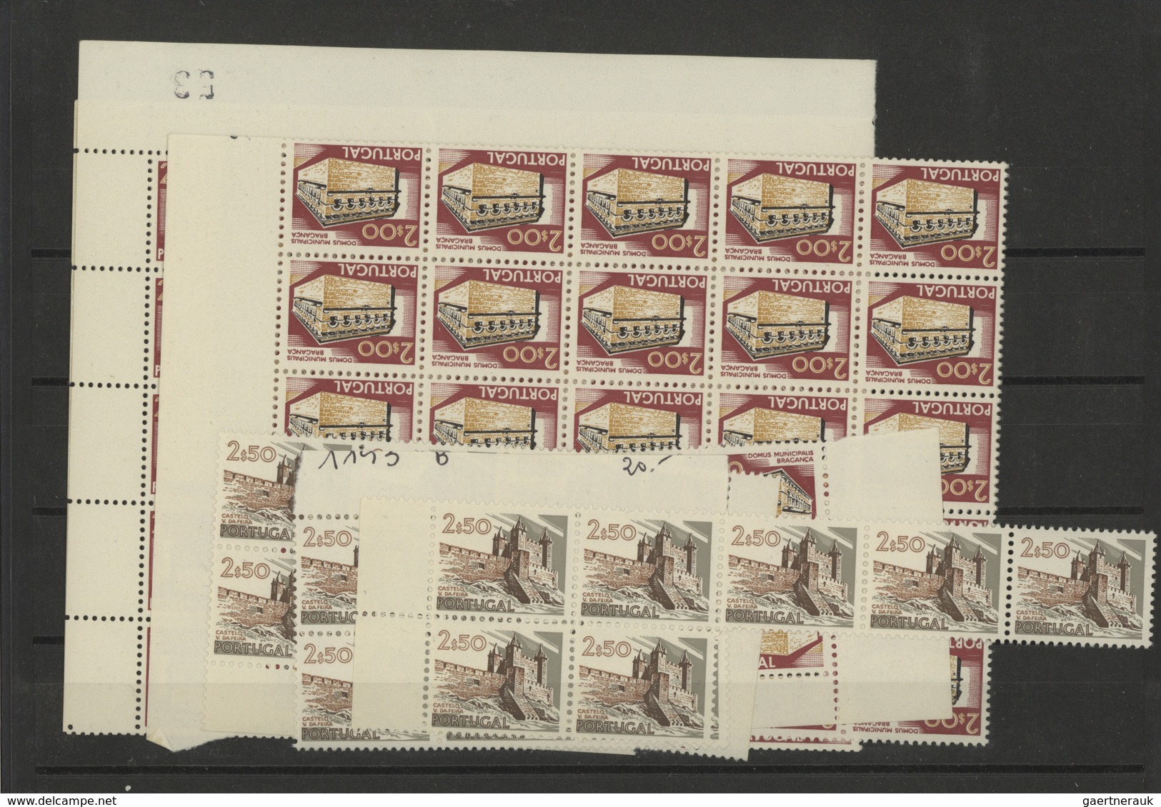 Portugal: 1928/1980 (ca.), duplicates on stockcards with many complete sets incl. better issues, pho