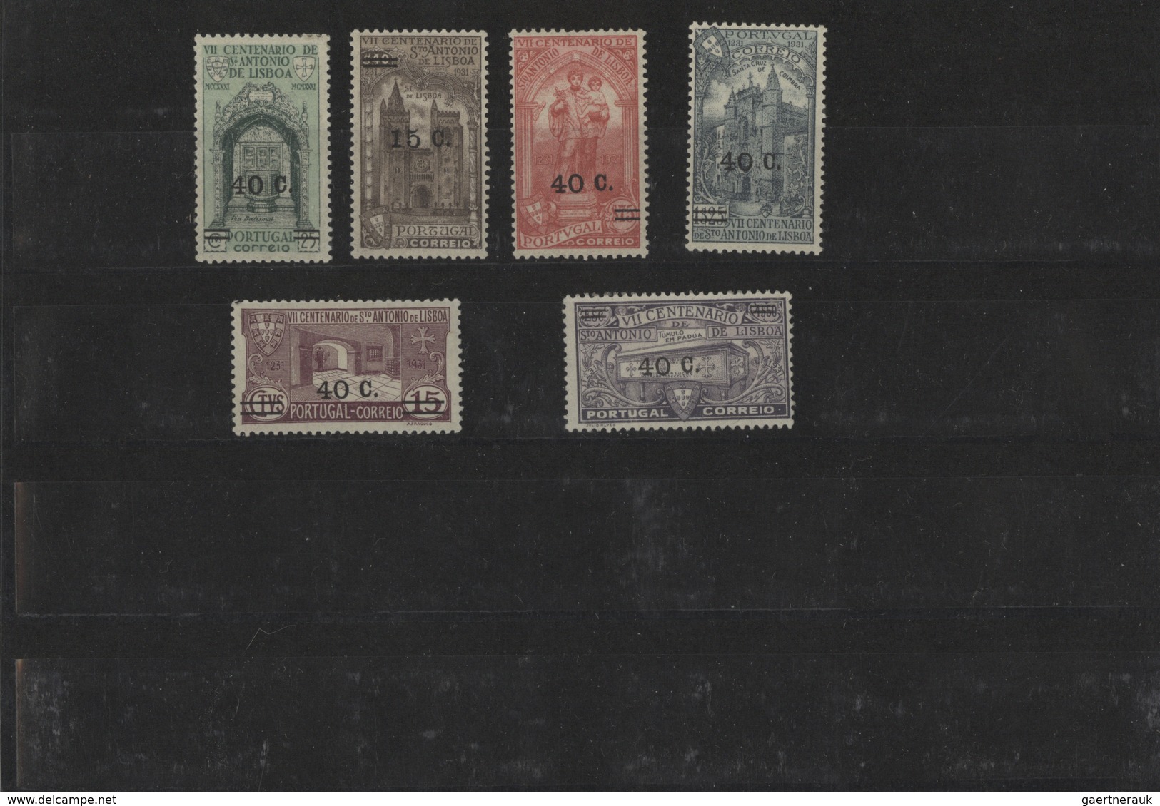 Portugal: 1928/1980 (ca.), duplicates on stockcards with many complete sets incl. better issues, pho