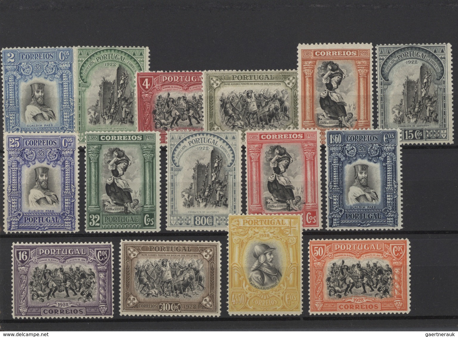 Portugal: 1928/1980 (ca.), duplicates on stockcards with many complete sets incl. better issues, pho