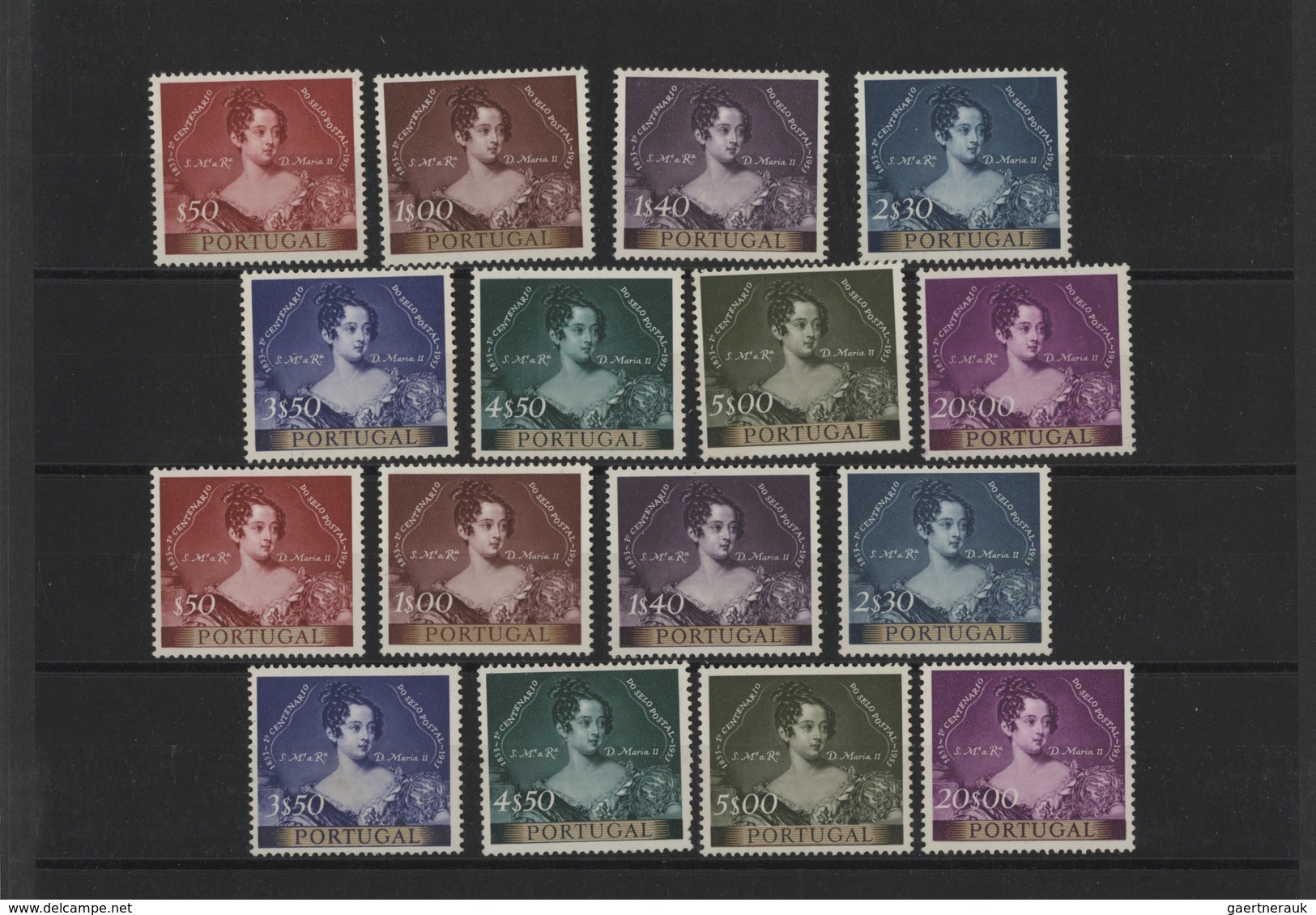 Portugal: 1928/1980 (ca.), duplicates on stockcards with many complete sets incl. better issues, pho