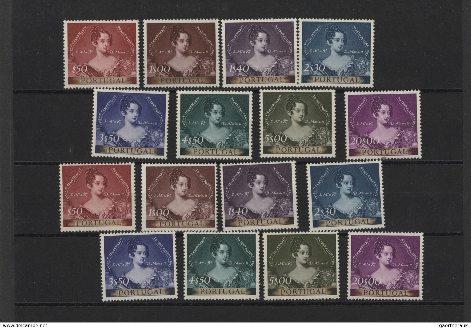 Portugal: 1928/1980 (ca.), duplicates on stockcards with many complete sets incl. better issues, pho