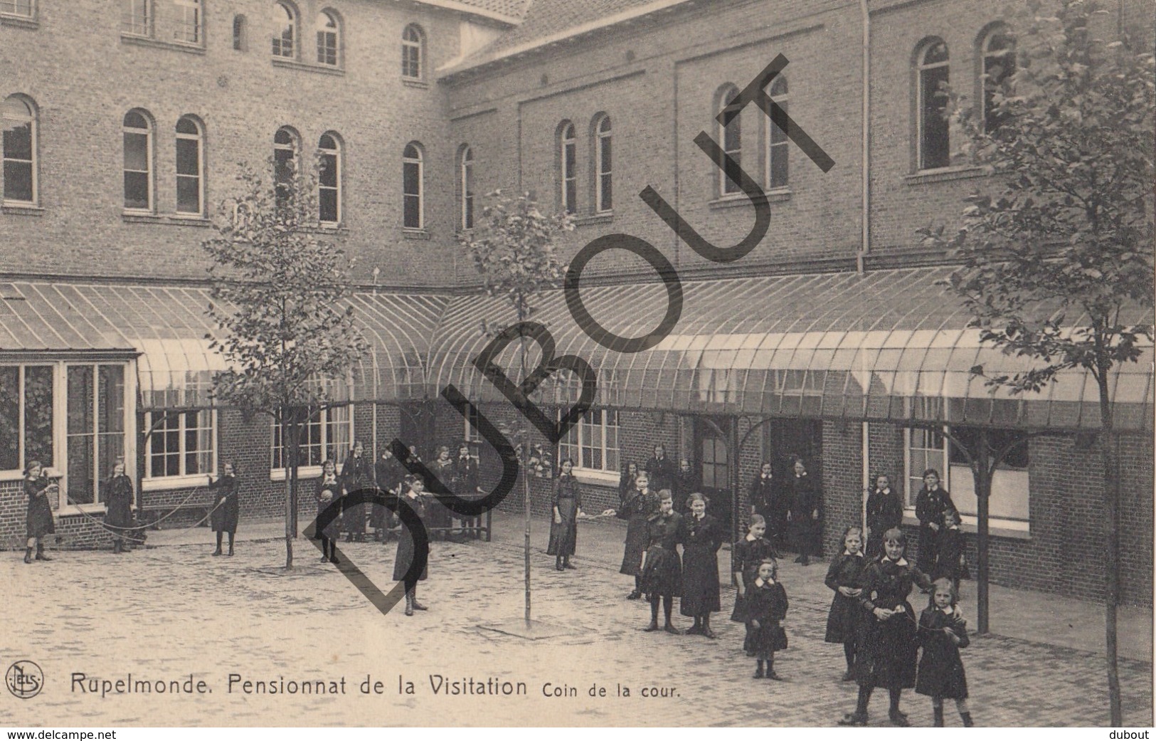 Postkaart - Carte Postale RUPELMONDE Pensionnat De La Visitation - Coin De La Cour (L126) - Kruibeke