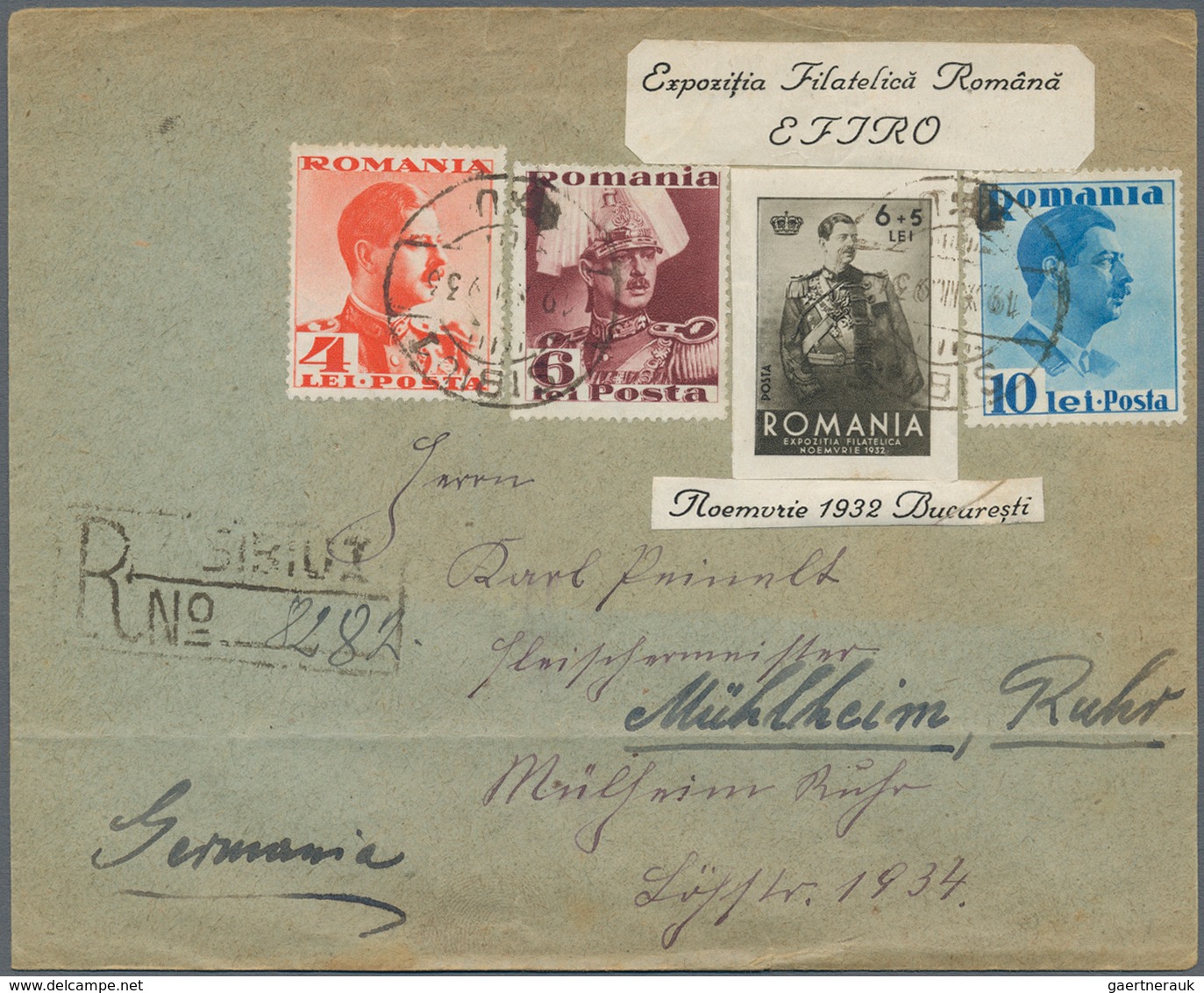 Rumänien: 1875/1950 (ca.), holding of apprx. 510 (used and unused) stationeries/covers/cards/ppc, co