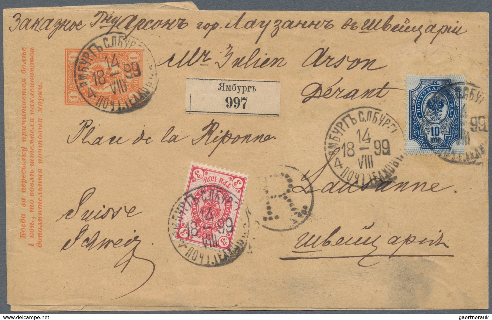 Russland - Ganzsachen: 1850/1917 (ca.) Wonderful Collection Of Ca. 117 Mostly Used Stationeries, Onl - Entiers Postaux