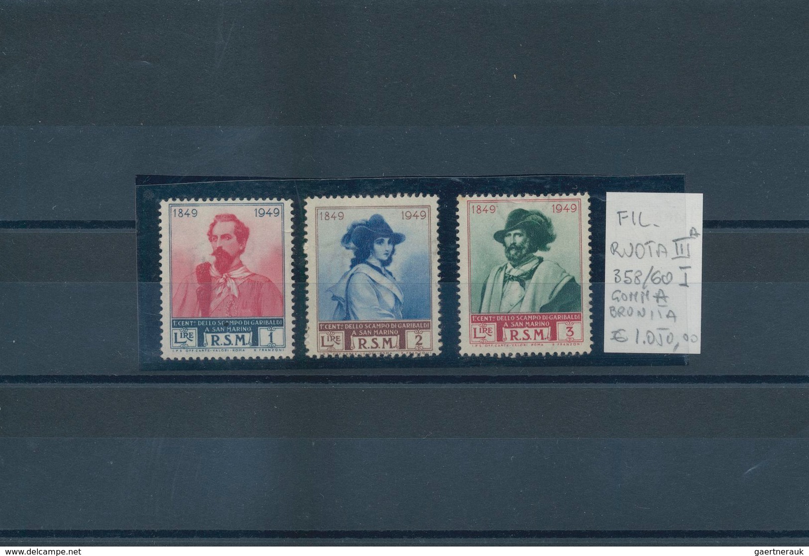 San Marino: 1945/1960, U/m Assortment Of Specialities, Incl. Imperf. "Saggio" Stamps 1947 Roosevelt - Gebraucht