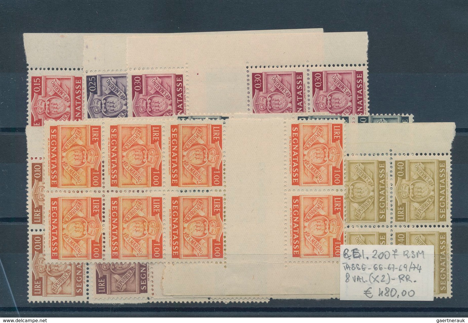 San Marino: 1945/1960, U/m Assortment Of Specialities, Incl. Imperf. "Saggio" Stamps 1947 Roosevelt - Gebraucht